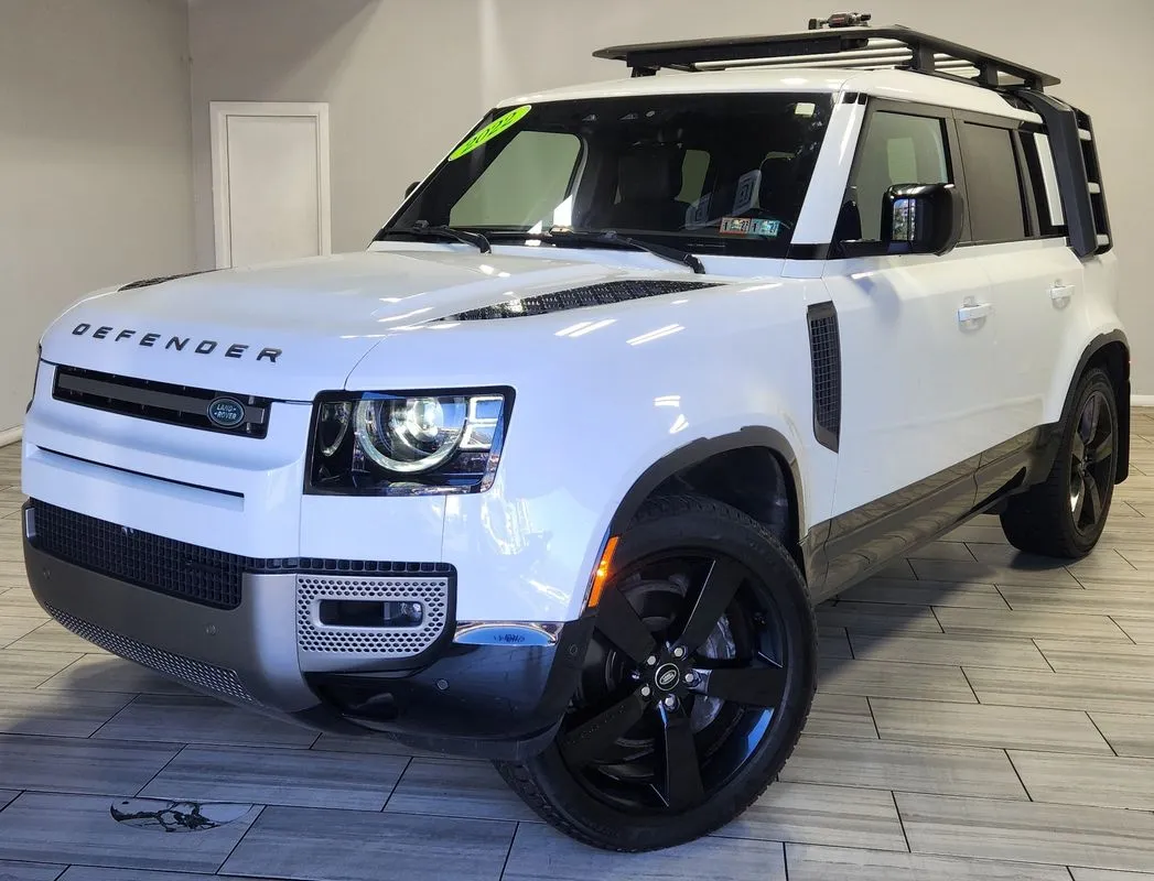 White 2022 Land Rover Defender 110 X-Dynamic HSE for sale in Cinnaminson, NJ