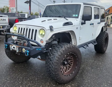 White 2016 Jeep Wrangler Unlimited Sport for sale in Cinnaminson, NJ