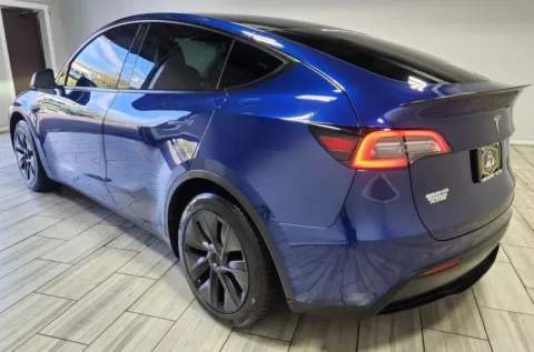 Another view of 2021 Tesla Model Y Long Range Dual Motor All-Wheel Drive for sale in Cinnaminson, NJ at Majestic Automotive Group