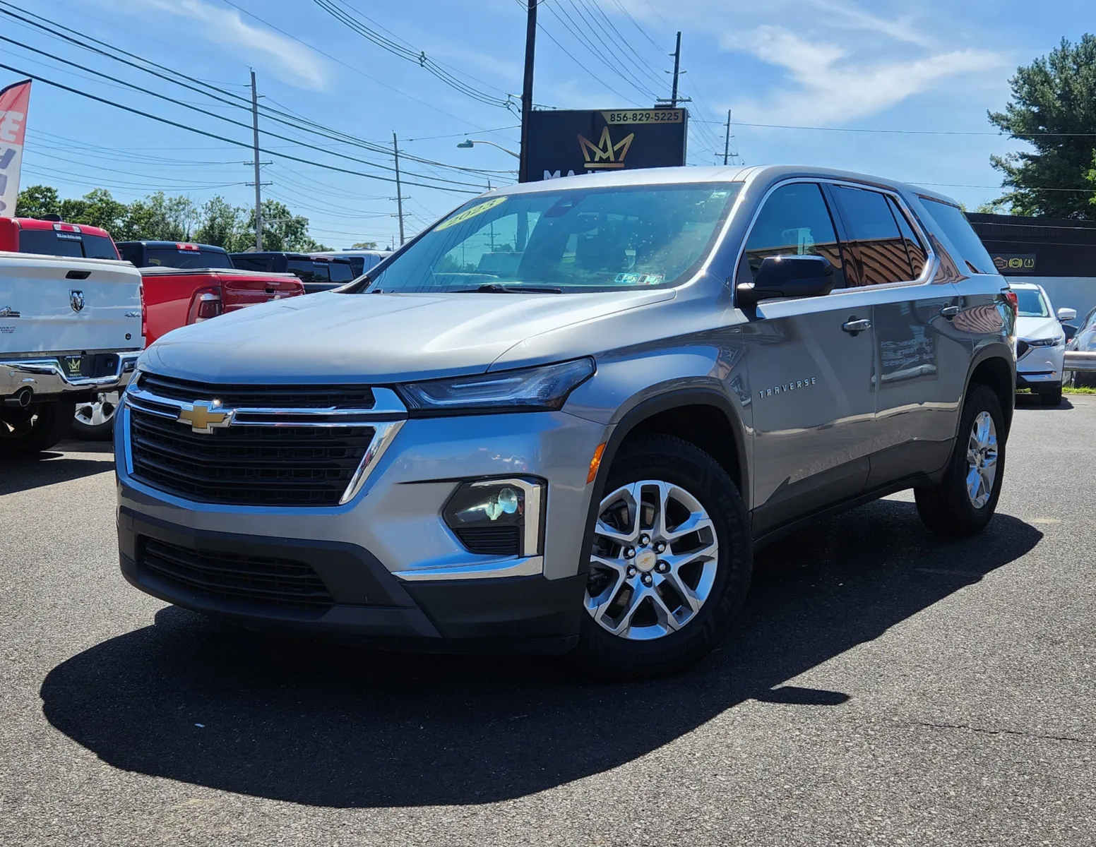 Gray 2023 Chevrolet Traverse LS for sale in Cinnaminson, NJ
