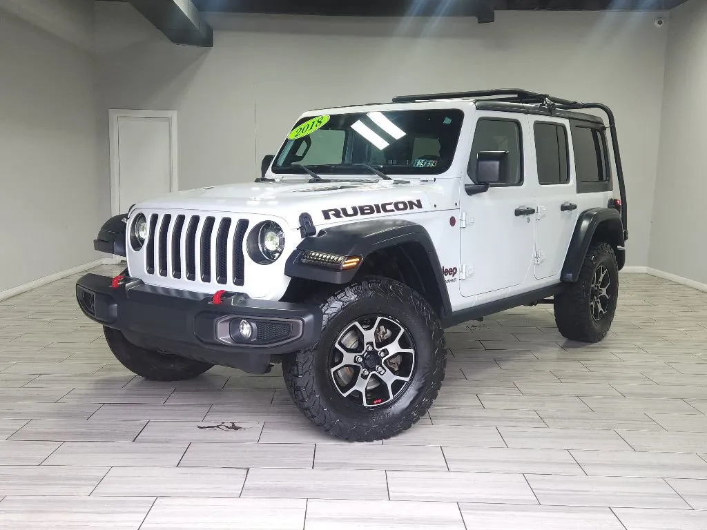 White 2018 Jeep Wrangler Unlimited Rubicon for sale in Cinnaminson, NJ