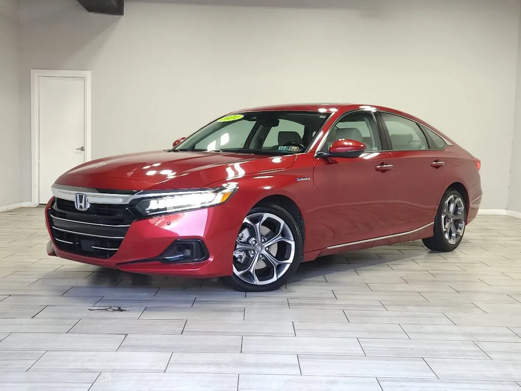 Red 2021 Honda Accord Hybrid Touring for sale in Cinnaminson, NJ