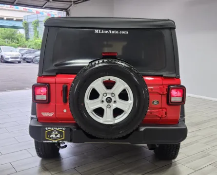 Another view of 2018 Jeep Wrangler Unlimited Sport S for sale in Cinnaminson, NJ at Majestic Automotive Group