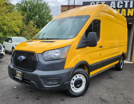 Yellow 2021 Ford Transit Cargo Van 250 for sale in Cinnaminson, NJ