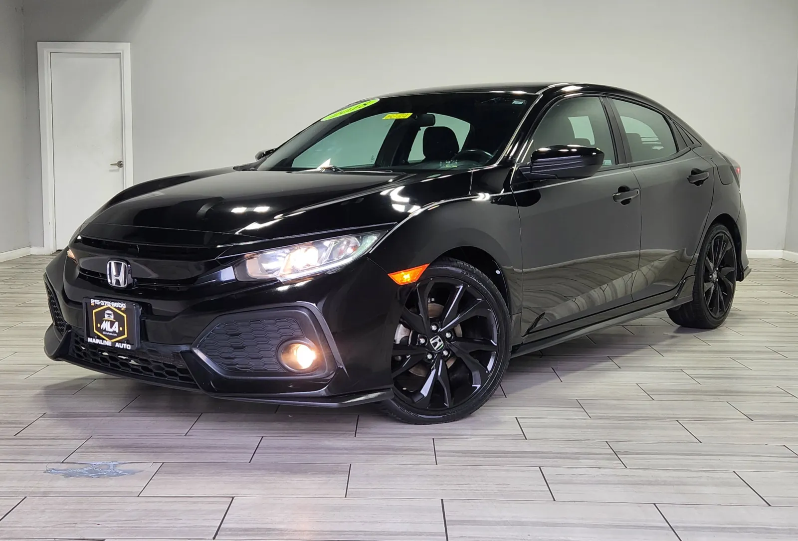 Black 2018 Honda Civic Hatchback Sport for sale in Cinnaminson, NJ