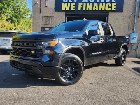 Black 2022 Chevrolet Silverado 1500 Custom for sale in Cinnaminson, NJ
