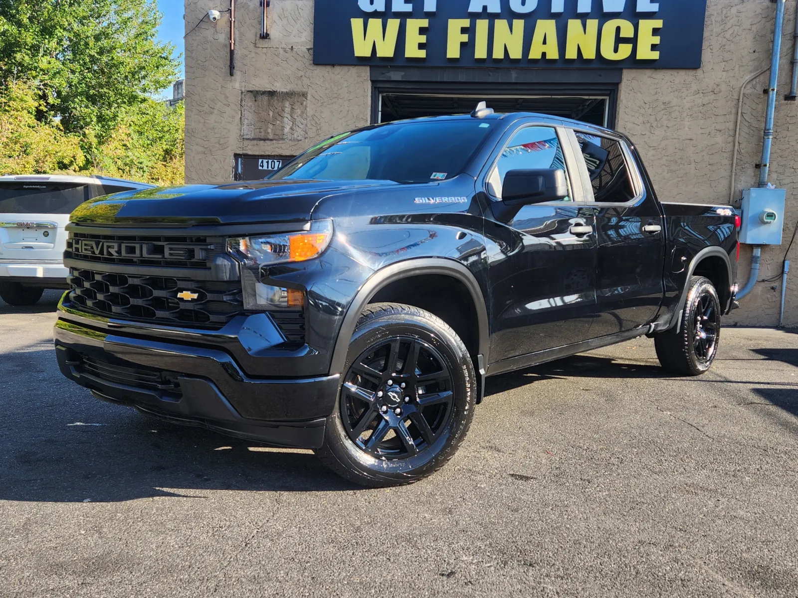 Black 2022 Chevrolet Silverado 1500 Custom for sale in Cinnaminson, NJ