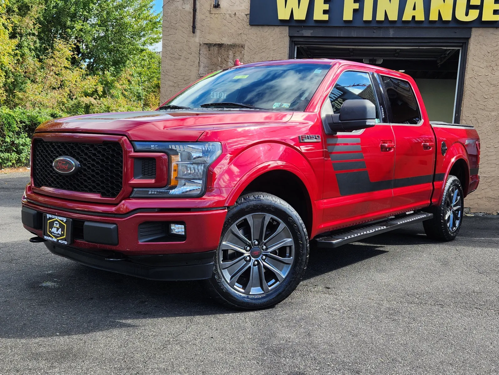 Red 2018 Ford F-150 XLT for sale in Cinnaminson, NJ