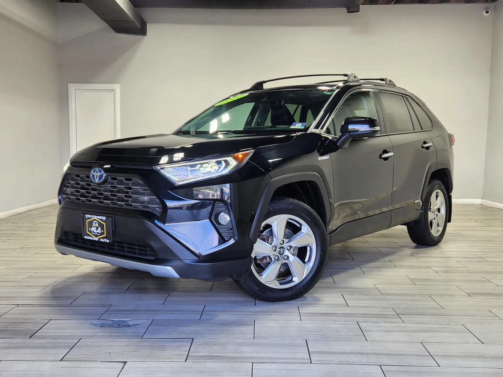 Black 2019 Toyota RAV4 Hybrid Limited for sale in Cinnaminson, NJ