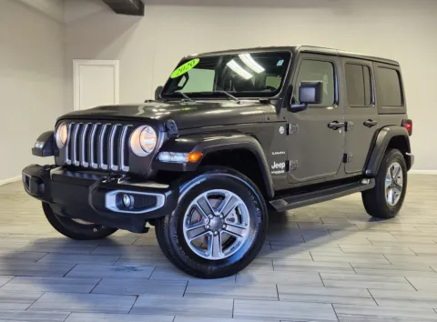 Gray 2020 Jeep Wrangler Unlimited Sahara for sale in Cinnaminson, NJ