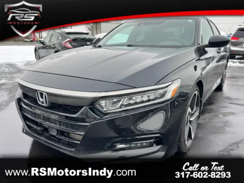 Black 2018 Honda Accord Sport for sale in Indianapolis, IN