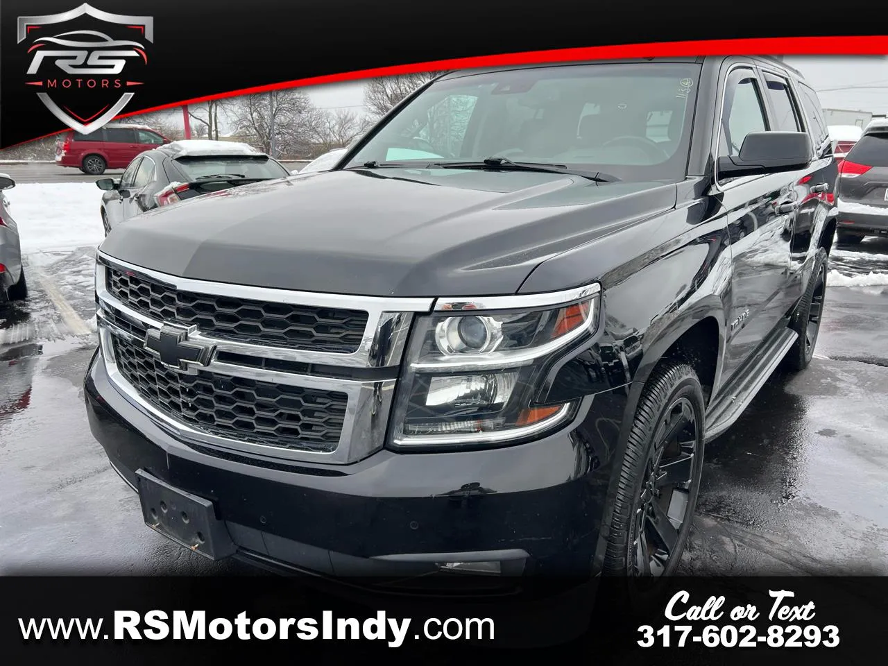 Black 2018 Chevrolet Tahoe LT for sale in Indianapolis, IN