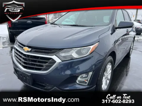 Blue 2018 Chevrolet Equinox LT for sale in Indianapolis, IN