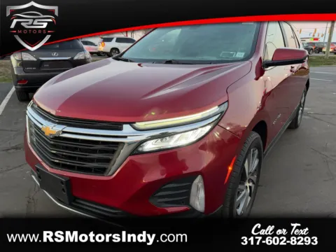 Red 2022 Chevrolet Equinox LT for sale in Indianapolis, IN