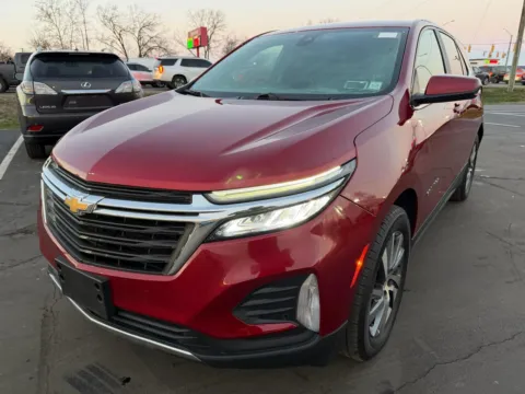 Red 2022 Chevrolet Equinox LT AWD for sale in Indianapolis, IN