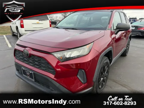 Red 2019 Toyota RAV4 LE for sale in Indianapolis, IN