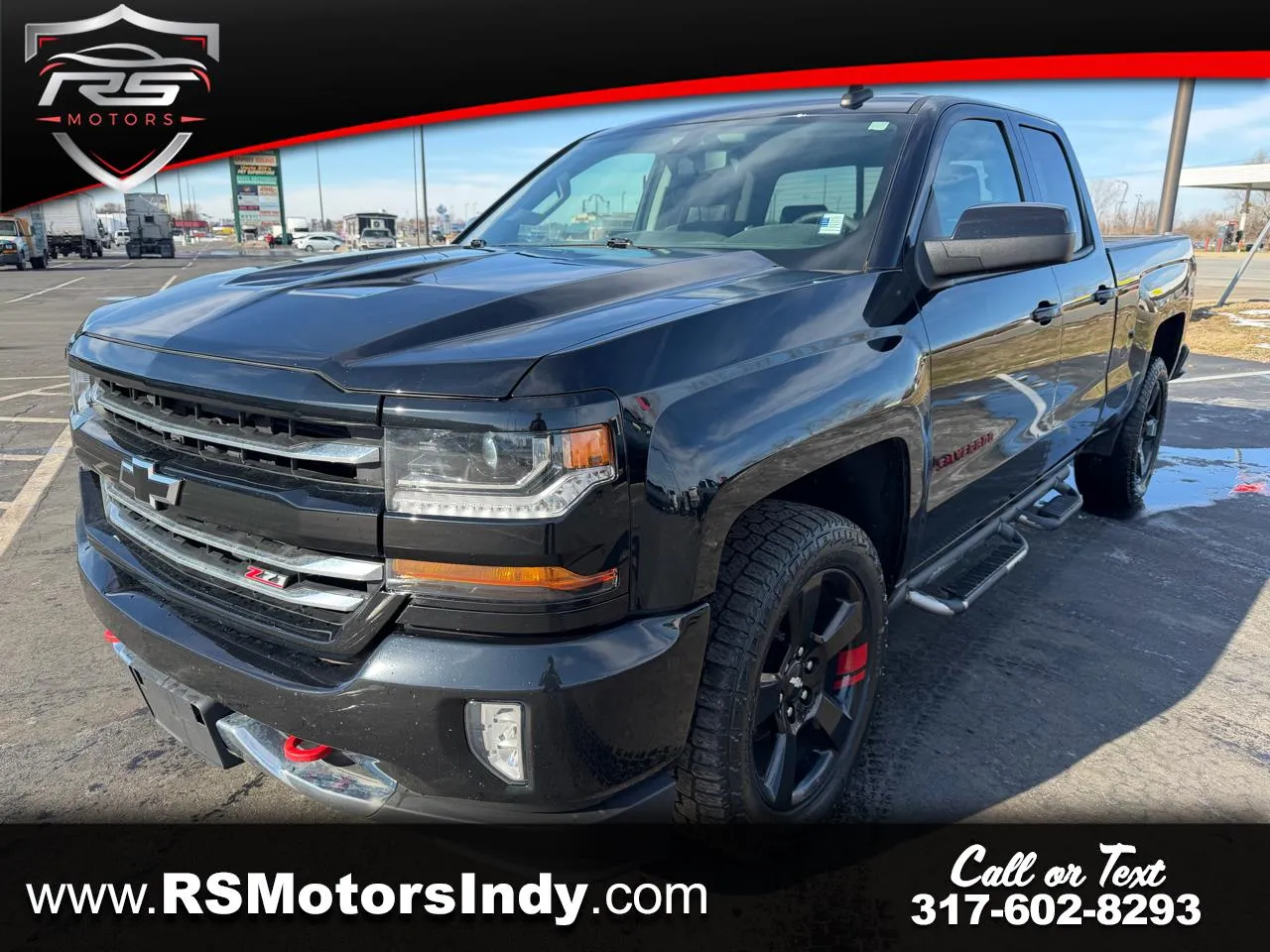 Black 2017 Chevrolet Silverado 1500 LT for sale in Indianapolis, IN