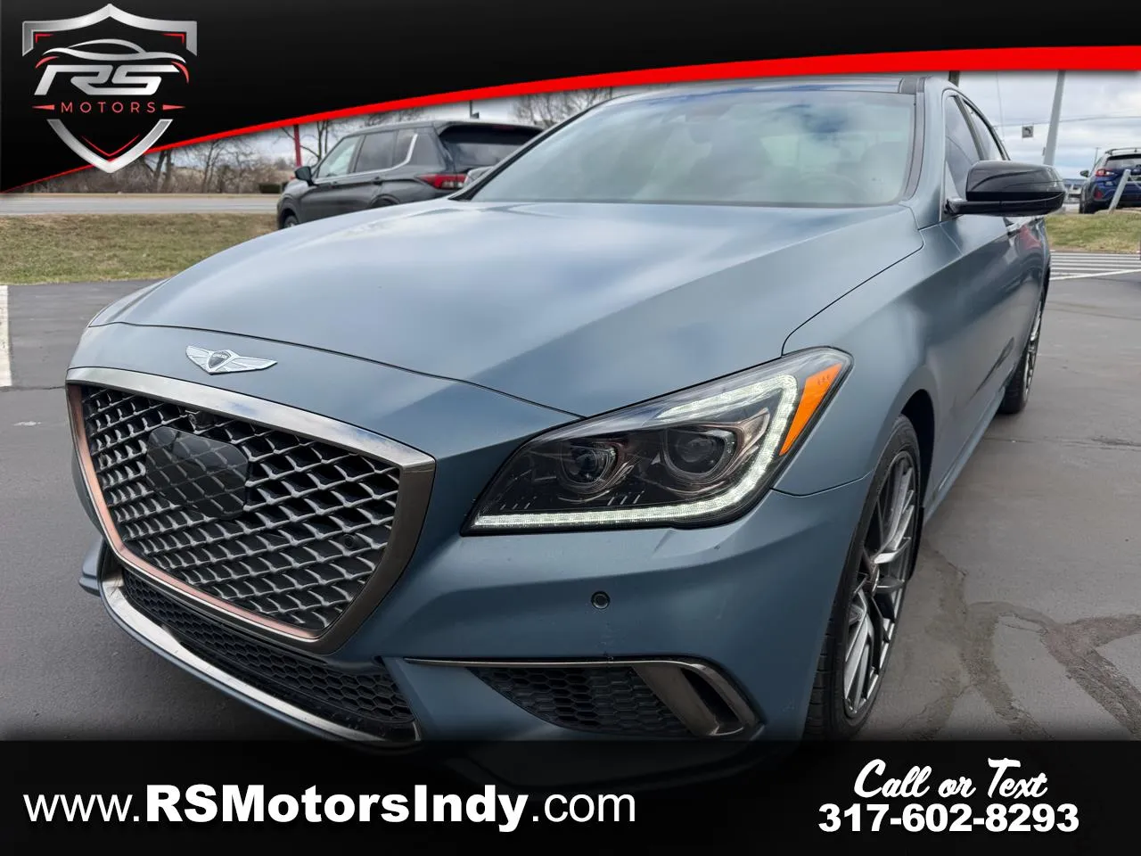 Black 2019 Genesis G80 3.3T Sport for sale in Indianapolis, IN