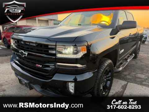 Black 2016 Chevrolet Silverado 1500 LTZ for sale in Indianapolis, IN