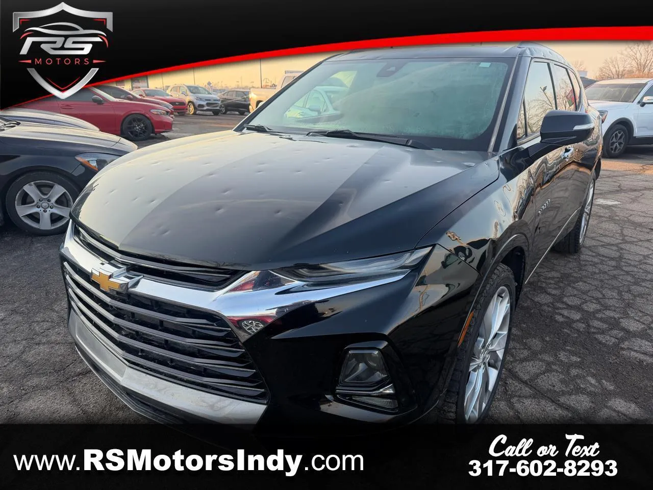 Black 2019 Chevrolet Blazer Premier for sale in Indianapolis, IN