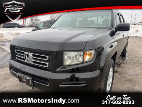 Black 2007 Honda Ridgeline RTS for sale in Indianapolis, IN