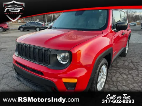 Red 2021 Jeep Renegade Sport for sale in Indianapolis, IN