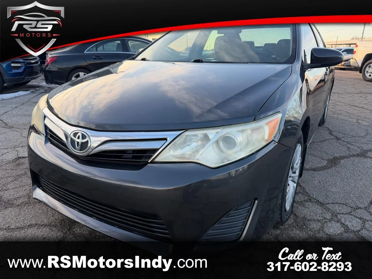 Black 2012 Toyota Camry SE for sale in Indianapolis, IN