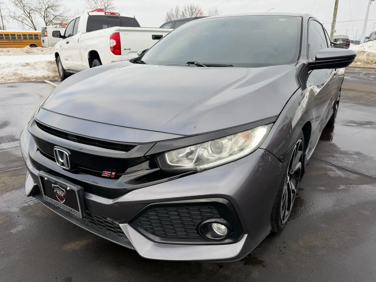 Gray 2018 Honda Civic Si Coupe 6-Speed MT for sale in Indianapolis, IN