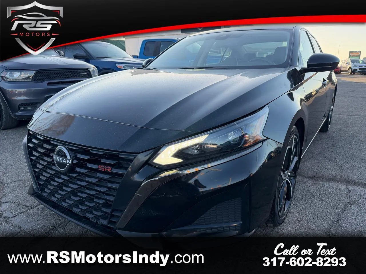 Black 2023 Nissan Altima 2.5 SR for sale in Indianapolis, IN