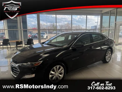 Black 2023 Chevrolet Malibu 1LT for sale in Indianapolis, IN