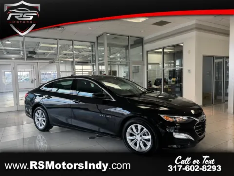 Black 2023 Chevrolet Malibu 1LT for sale in Indianapolis, IN