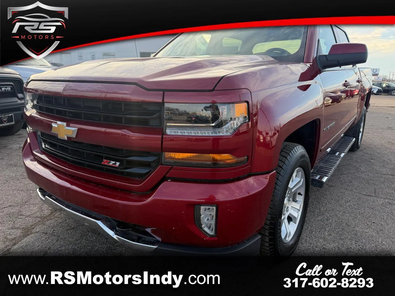 Red 2018 Chevrolet Silverado 1500 LT for sale in Indianapolis, IN
