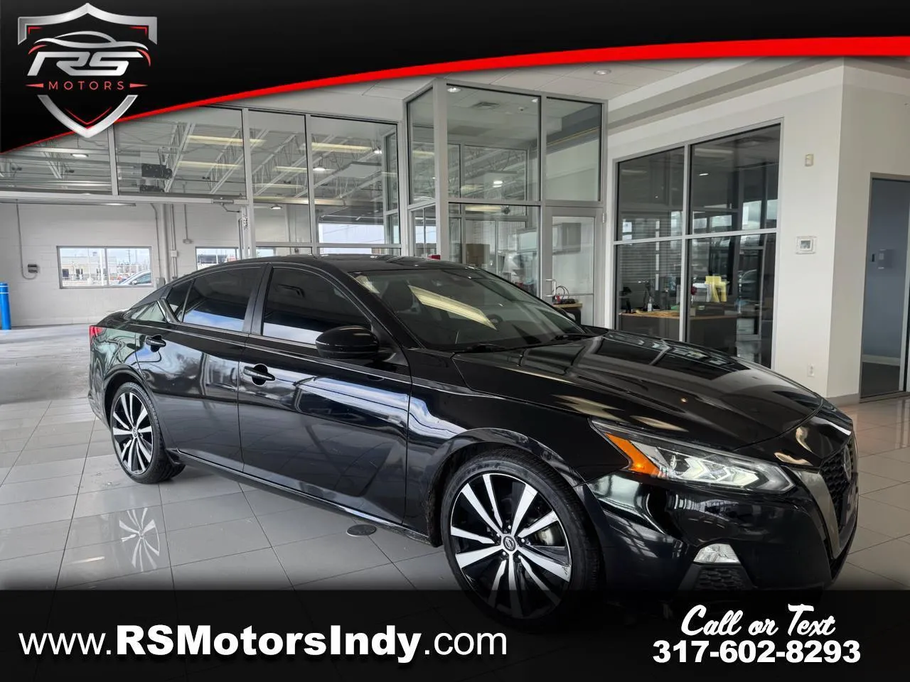 Black 2022 Nissan Altima 2.5 SR for sale in Indianapolis, IN