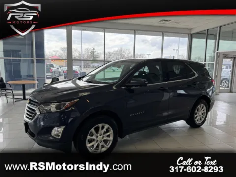 Blue 2019 Chevrolet Equinox LT AWD for sale in Indianapolis, IN
