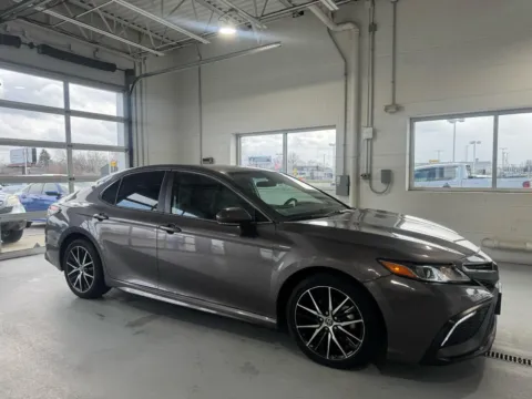 Gray 2023 Toyota Camry SE AWD for sale in Indianapolis, IN