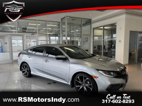 Silver 2020 Honda Civic Sport CVT for sale in Indianapolis, IN