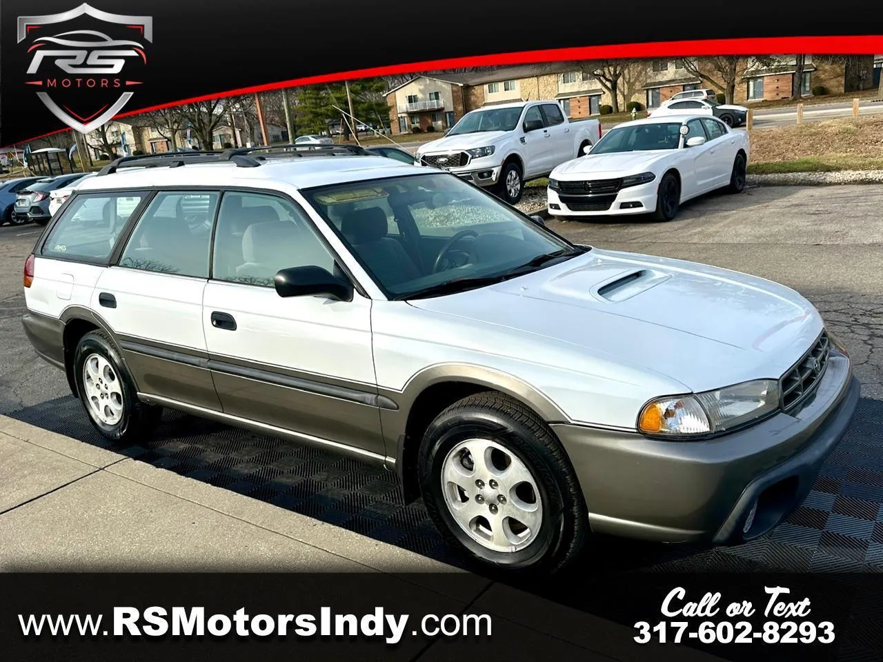 White 1999 Subaru Legacy Wagon Outback for sale in Indianapolis, IN