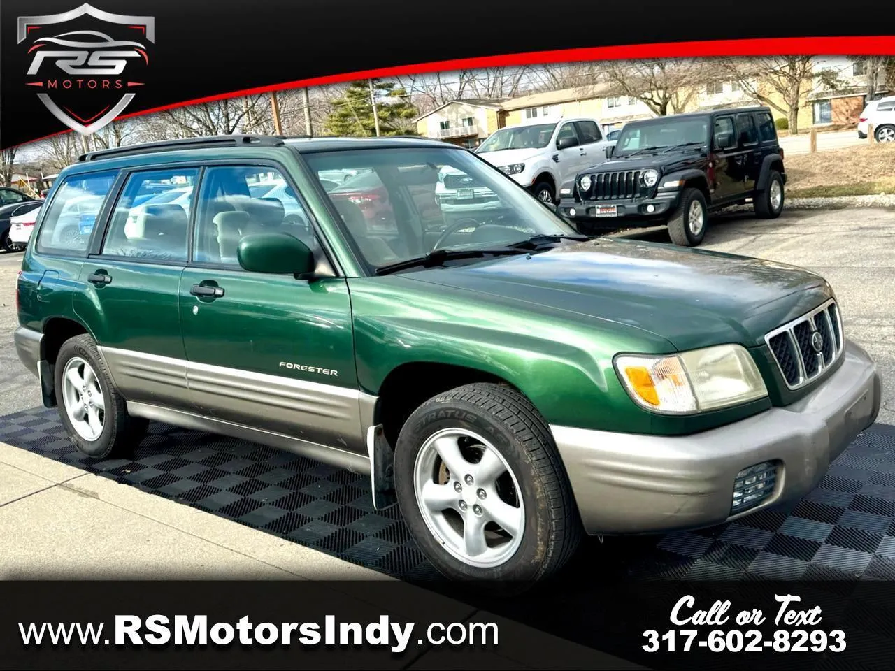 Green 2002 Subaru Forester S for sale in Indianapolis, IN