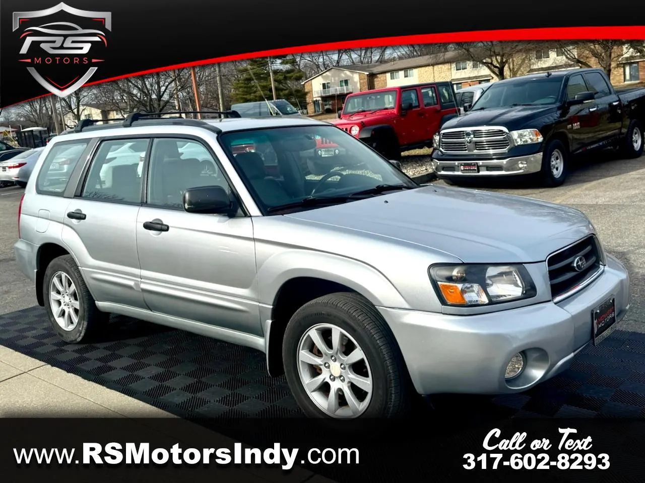 Silver 2005 Subaru Forester 2.5 XS for sale in Indianapolis, IN