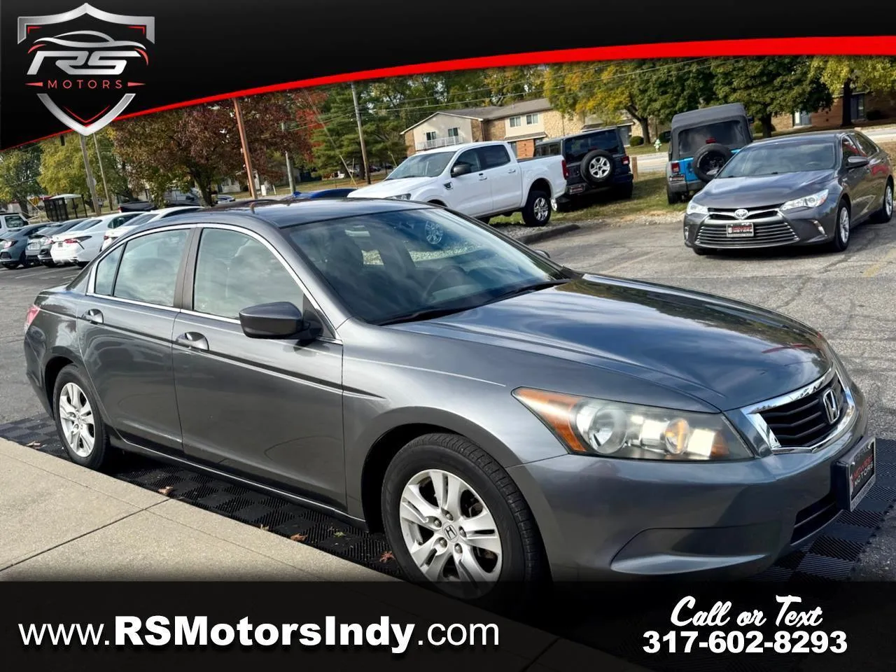 Gray 2008 Honda Accord LX-P Sedan AT for sale in Indianapolis, IN