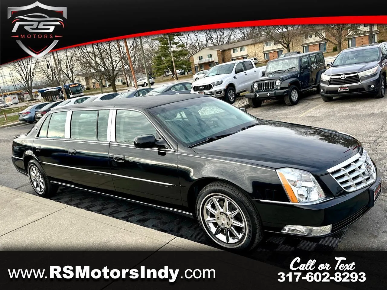 Black 2011 Cadillac DTS Limousine for sale in Indianapolis, IN