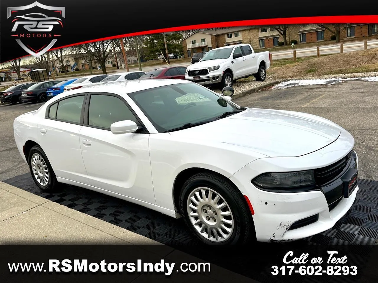 White 2019 Dodge Charger Police for sale in Indianapolis, IN