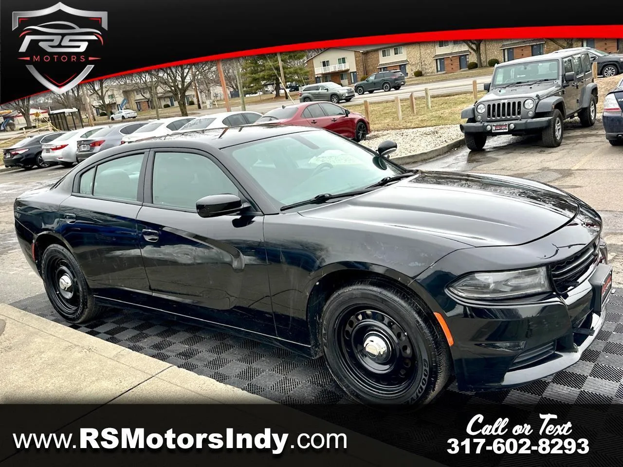 Black 2019 Dodge Charger Police for sale in Indianapolis, IN