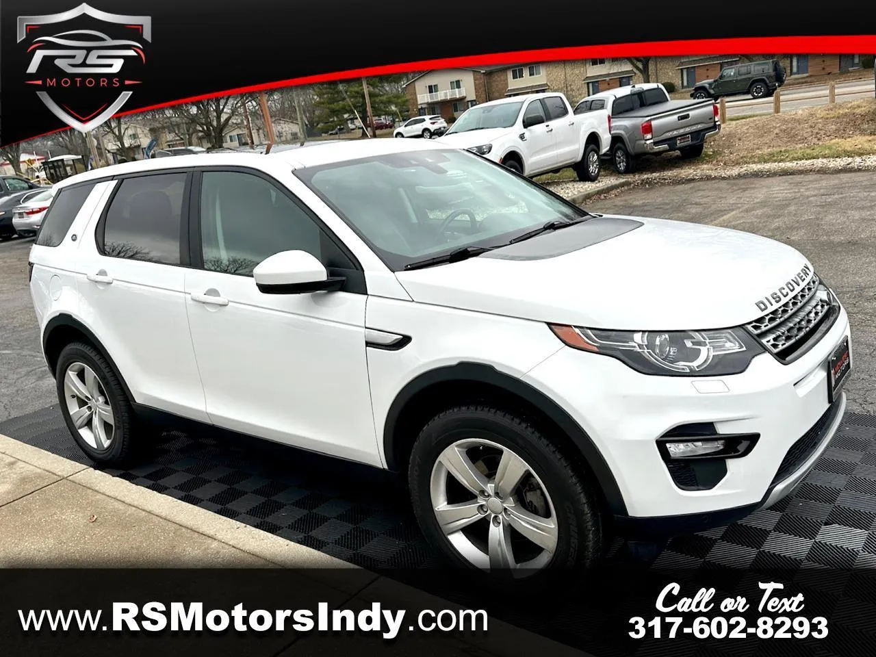 White 2018 Land Rover Discovery Sport HSE 237 HP for sale in Indianapolis, IN