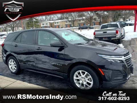 Black 2024 Chevrolet Equinox LS 2WD for sale in Indianapolis, IN