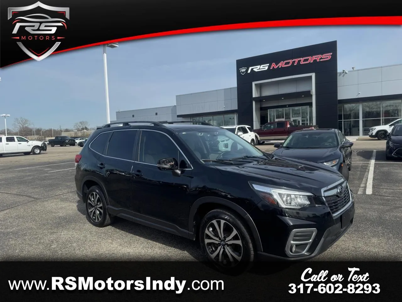 Black 2019 Subaru Forester Limited for sale in Indianapolis, IN