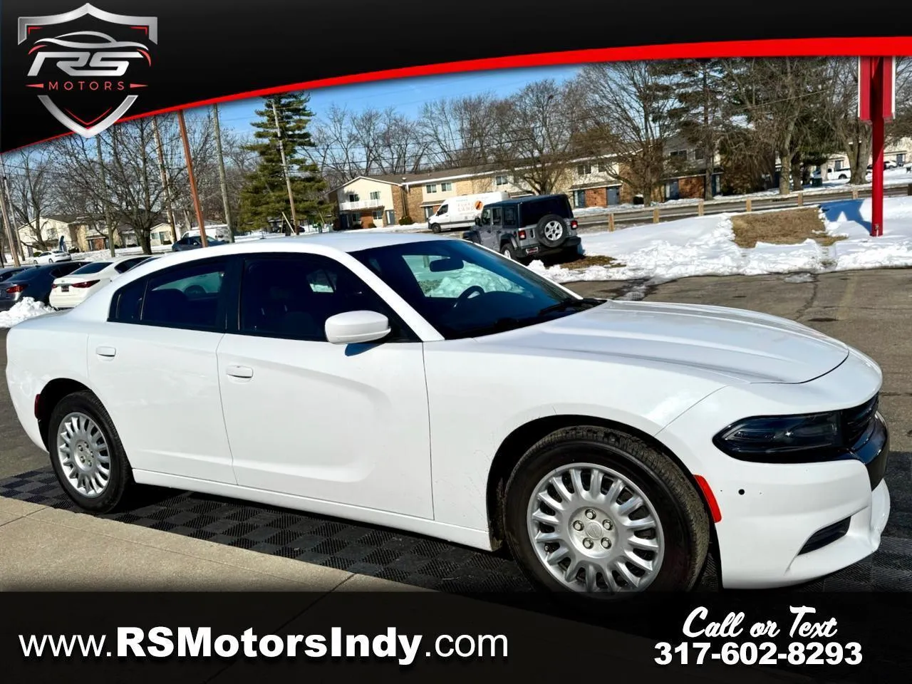 White 2020 Dodge Charger Police for sale in Indianapolis, IN