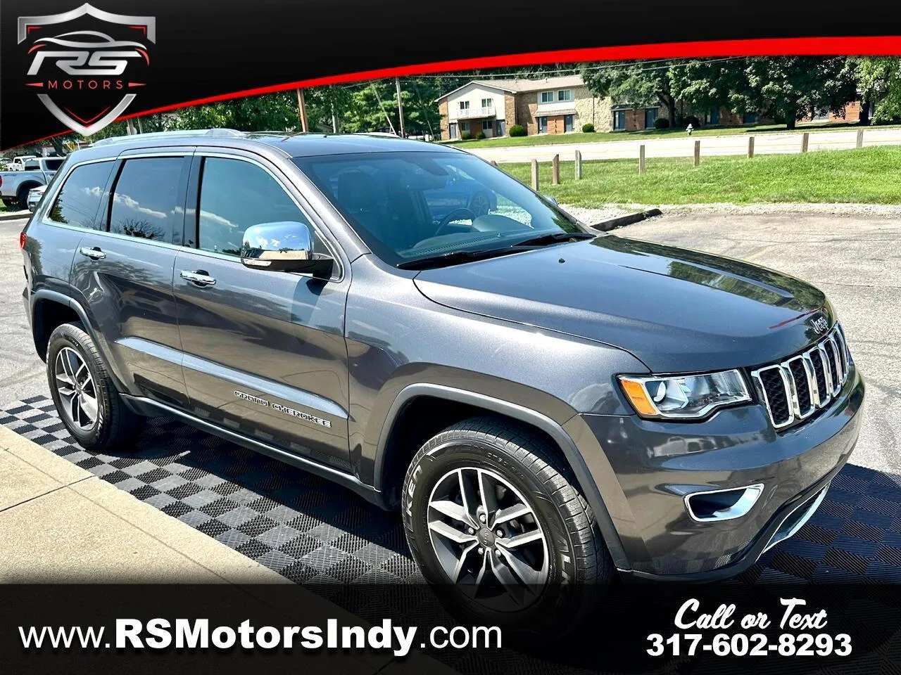 Gray 2020 Jeep Grand Cherokee Limited 4WD for sale in Indianapolis, IN
