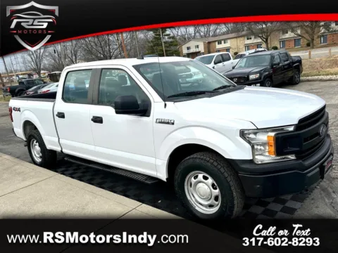 White 2020 Ford F-150 XL SuperCrew 5.5-ft. Bed 4WD for sale in Indianapolis, IN