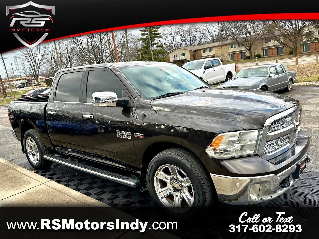 Brown 2017 RAM 1500 SLT Crew Cab SWB 2WD for sale in Indianapolis, IN
